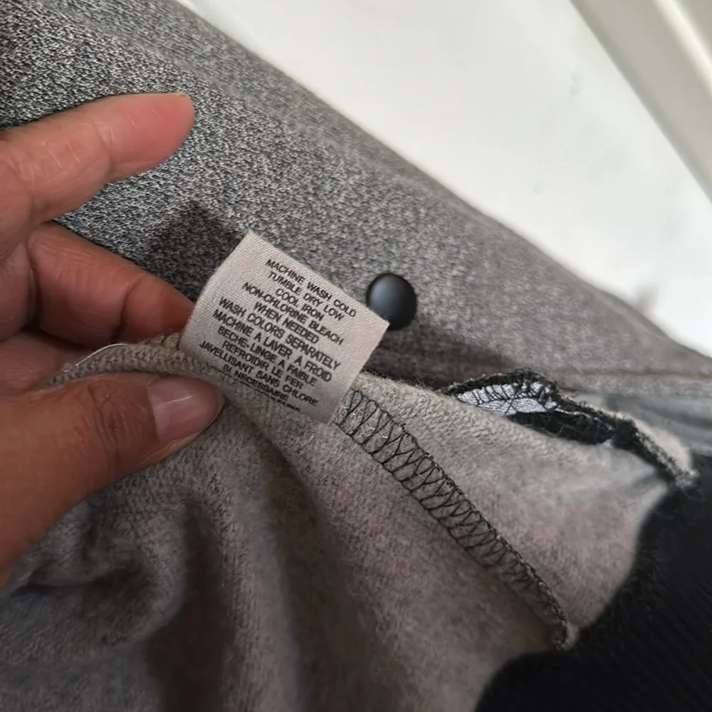 Club Monaco Grey and black Knit Jacket